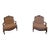 1990s Drexel Heritage Pair Louis XV French Feuteuil Chairs For Sale