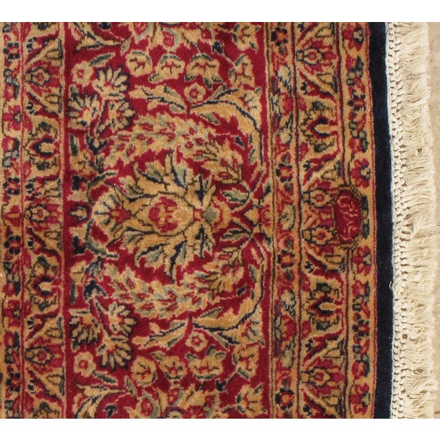 Early 20th Century Antique Kerman Persian Handmade Rug-11′5″ × 16′2″ For Sale - Image 4 of 13