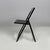 Italian Modern Black Wooden Folding Chairs, 1980s, Set of 2 For Sale - Image 3 of 18