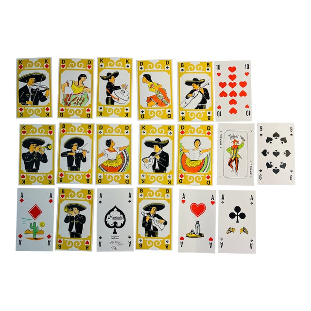 1982 Siegfried Heilmeier Mariachi Deck Set/19 For Sale