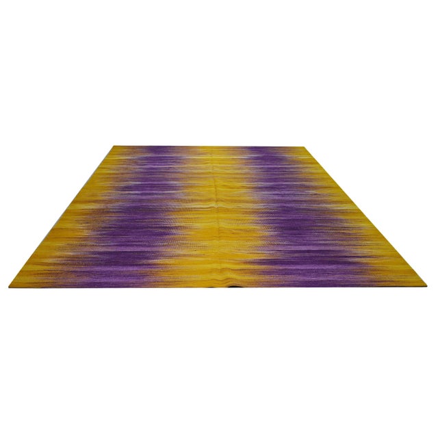 Vintage Mazandaran tribal hand woven kilim with natural colors,organic wool and geometric pattern.