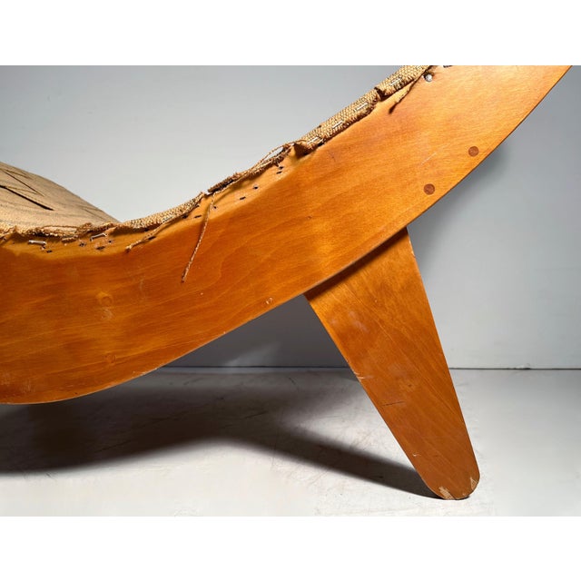 Mid 20th Century Klaus Grabe Vintage Lounge Chair in Birch For Sale - Image 5 of 5
