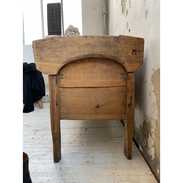 Arts & Crafts Wood Trunk, 1900s For Sale - Image 15 of 18