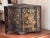 Wood 19th Century Painted Small Corner Cabinet With Floral and Bird Decoration For Sale - Image 7 of 7