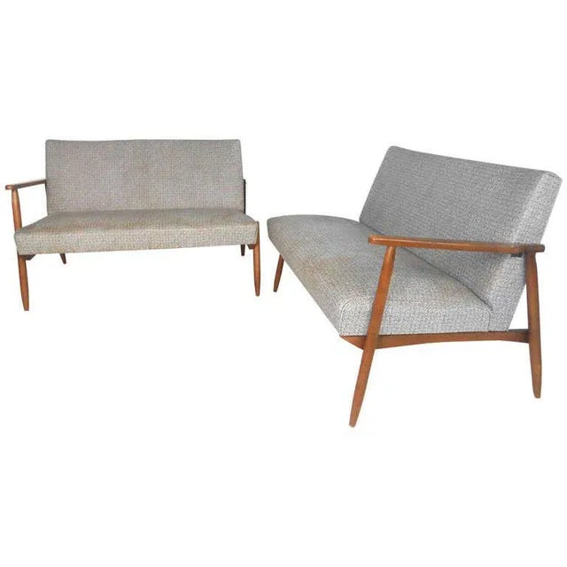 Vintage Modern Sectional Settee Sofa For Sale - Image 10 of 10
