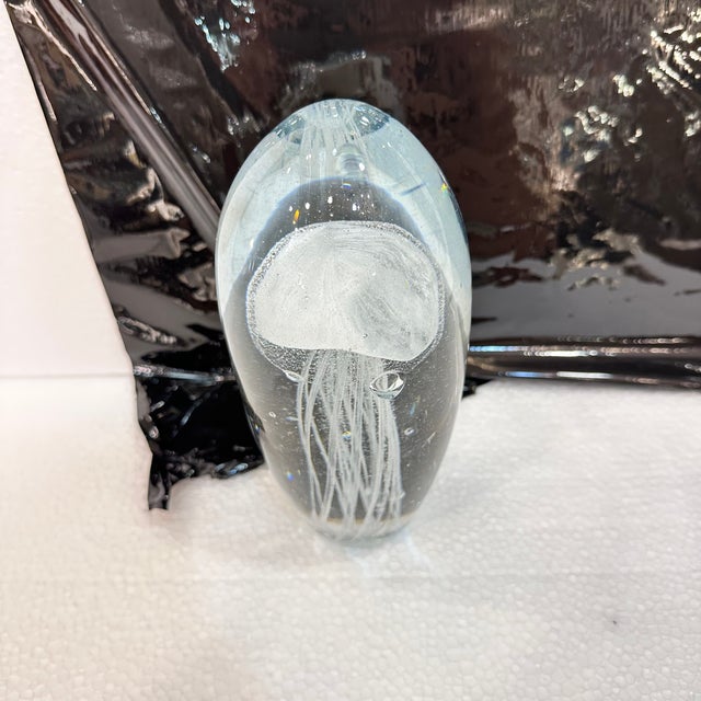 Decorative Figure Medusa Paperweight in Murano Crystal, Italy, 2000s For Sale - Image 6 of 18