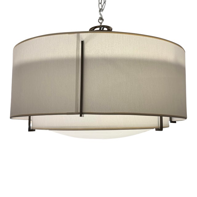 Hubbardton Forge Exos Double Shade Semi-Flushmount For Sale