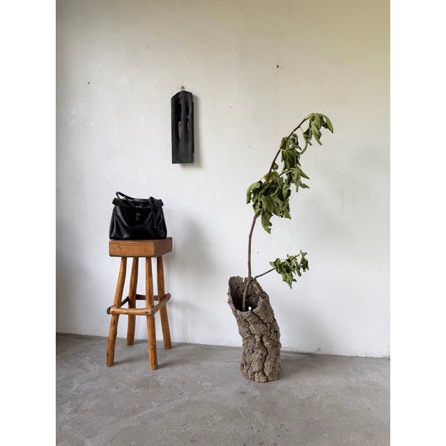 Vintage Cork Bark Vase, 1970s For Sale - Image 4 of 18