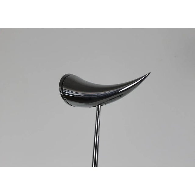 Ara Table Lamp in Polished Chromed Metal by Philippe Starck for Flos, Italy, 1988 For Sale - Image 6 of 10