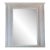 French 18th Century Louis XVI Painted Trumeau Mirror For Sale