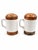 1970s 1970s Vintage Nautical Ceramic & Copper Salt and Pepper Shakers – Pair For Sale - Image 5 of 6
