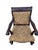 Antique French Carved Empire Lounge Chair Armchair Mahogany Parlor For Sale - Image 9 of 17