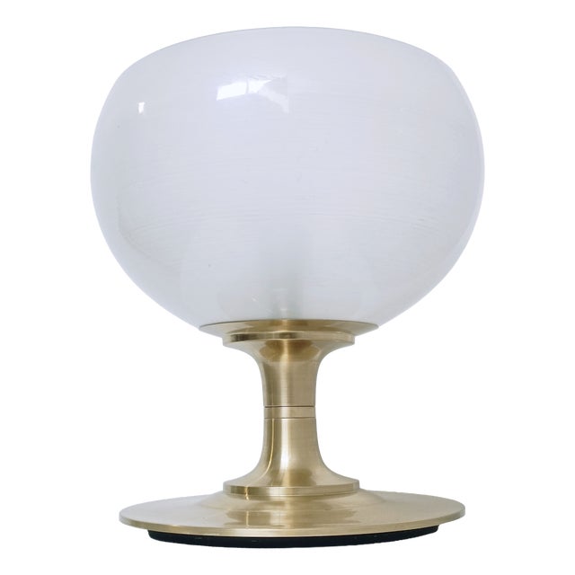 Large Vintage Bowl Lamp, 1970s For Sale