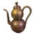 Vintage Chinese Brass & Copper Decorative Ewer – Turkish‑Style Coffee Pot For Sale