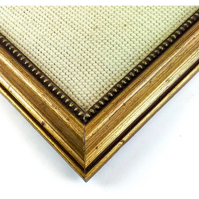 Vintage Hand Created Needlepoint Artwork For Sale In Portland, ME - Image 6 of 10