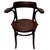 Turn of the 19th century bentwood armchair was manufactured by the renowned Fischel company, a premier Central European...
