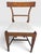 18th Century Rare Pair of Late 18th Century Directoire Penwork and Cherrywood Side Chairs, Circa 1790. For Sale - Image 5 of 12
