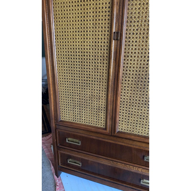 An authentic John Stuart four-piece mid-century modern bedroom suite dating to the 1960s. This matching set includes a...