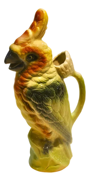 French Cockatoo Jar from St Clement, 1970s