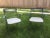 John Salterini Salterini Style Ribbon Arm Chairs - A Pair For Sale - Image 4 of 5