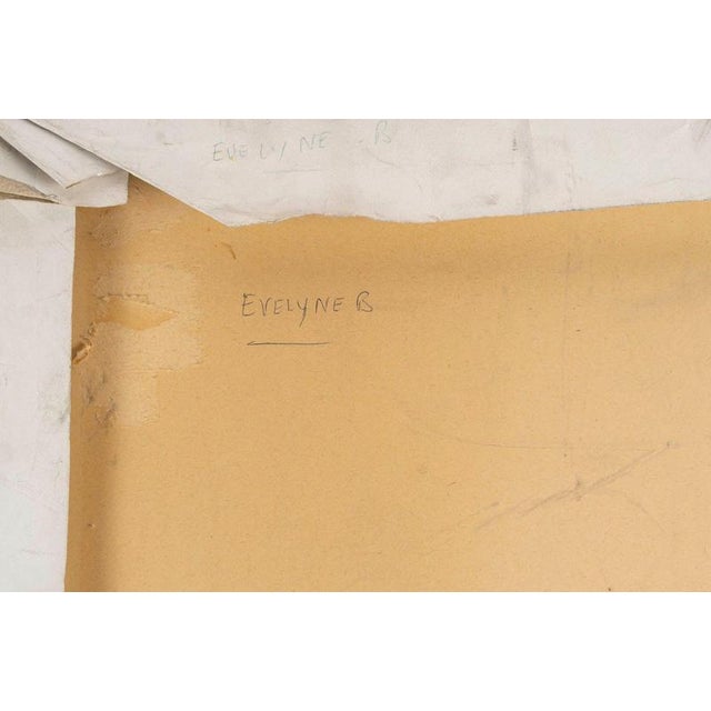 Paper Nude Model, 20th Century, Watercolor on Paper For Sale - Image 7 of 8