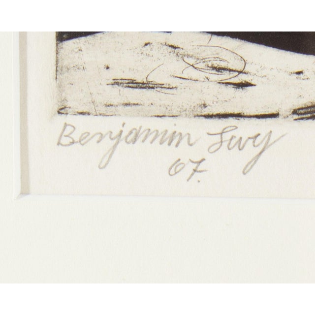 1967 Aquatint of a Monkey by Benjamin Levy For Sale - Image 4 of 8