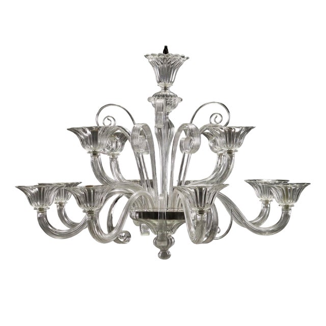 Venetian Chandelier in Murano Glass For Sale