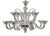 Venetian Chandelier in Murano Glass For Sale