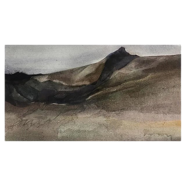 The Naked Poverty, Watercolor on Canvas, 2021 For Sale