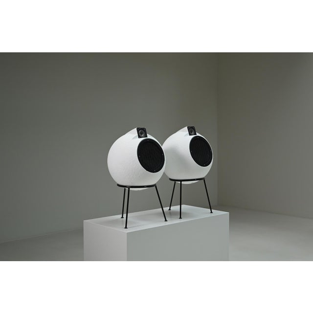 BS 404 Speakers by Joseph Léon for Elipson, France, 1960s, Set of 2 For Sale - Image 10 of 10