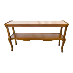 Mid Century European Provincial Style 'Fine Arts Furniture, Grand Rapids' Console Table