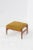 Brown Mid-Century Italian Wood and Velvet Stool, 1950s For Sale - Image 8 of 8