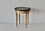Mid 20th Century French Louis XVI Style Marble Oval Top Bouillotte Side Table For Sale - Image 4 of 13