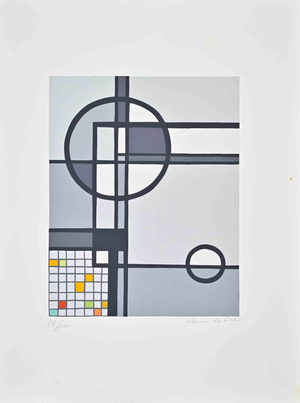 Mario Radice, Abstract Composition, Screen Print, 1964