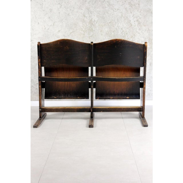 Vintage Cinema Seats, 1930s For Sale - Image 11 of 15