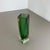 Flavio Poli Large Green Murano Glass Submersed Vase attributed to Flavio Poli, Italy, 1970s For Sale - Image 4 of 18
