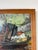 1960s 1960s Vintage Turner Still Life Oil on Canvas Painting in Wood Frame For Sale - Image 5 of 12