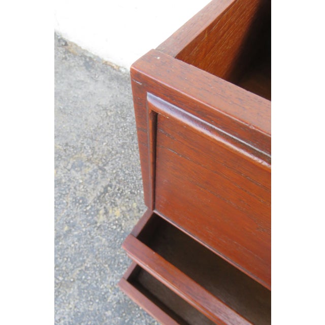 Brown Hollywood Regency Low Dressers Bathroom Vanity a Pair For Sale - Image 8 of 12