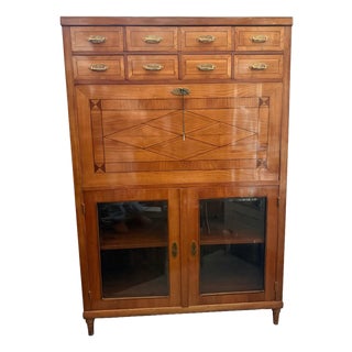 Neo-Classical Drop-Front Secretary Desk, Early 20th Century For Sale