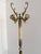Mid-Century Modern Ornate Italian Brass and Onyx Marble Coat Rack, 1960s For Sale - Image 3 of 18