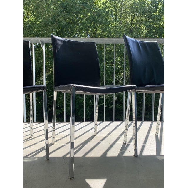 Lia Chairs by Roberto Barbieri for Zanotta, 2000s, Set of 4 For Sale - Image 13 of 17