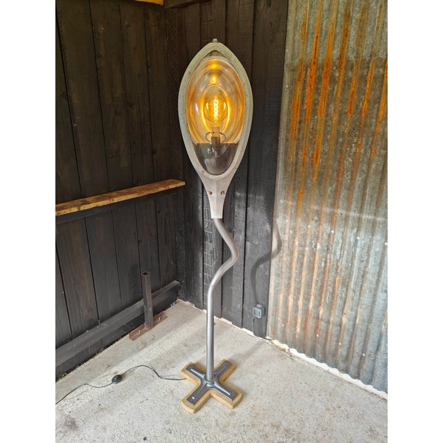 Large Industrial Floor Lamp, 1970s For Sale - Image 11 of 18