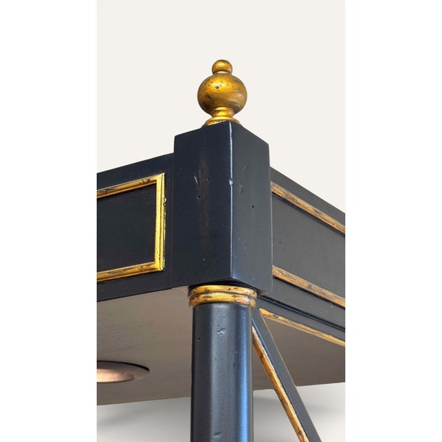 Sherrill Lighted Regency Etagere For Sale - Image 10 of 16