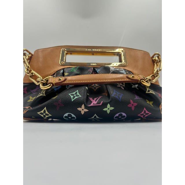 Louis Vuitton X Takashi Murakami Multicolore Monogram Judy Bag For Sale In New York - Image 6 of 12