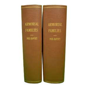 "Amorial Families a Directory of Gentlemen of Coat-Armour" 1929 Fox-Davies, Arthur Charles