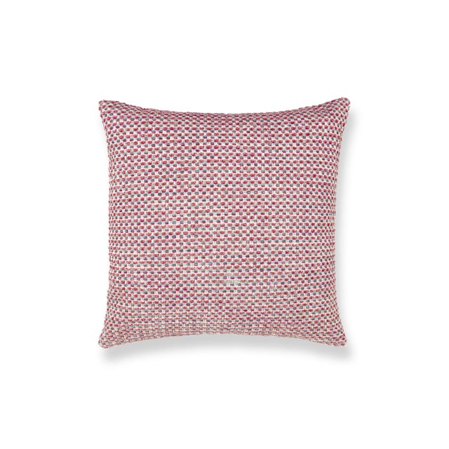 Contemporary The House Of Scalamandré Heatherton Square Pillow In Posey For Sale - Image 3 of 3