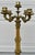 Ornamental & Decorative Materials Exceptional Pair of French Restoration Period Gilt Bronze 5-Light Candelabras France, Circa 1830 For Sale - Image 7 of 18