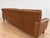 Vintage Scandinavian Three-Person Sofa in Cognac Leather by Peem Oy, 1960s For Sale - Image 4 of 12