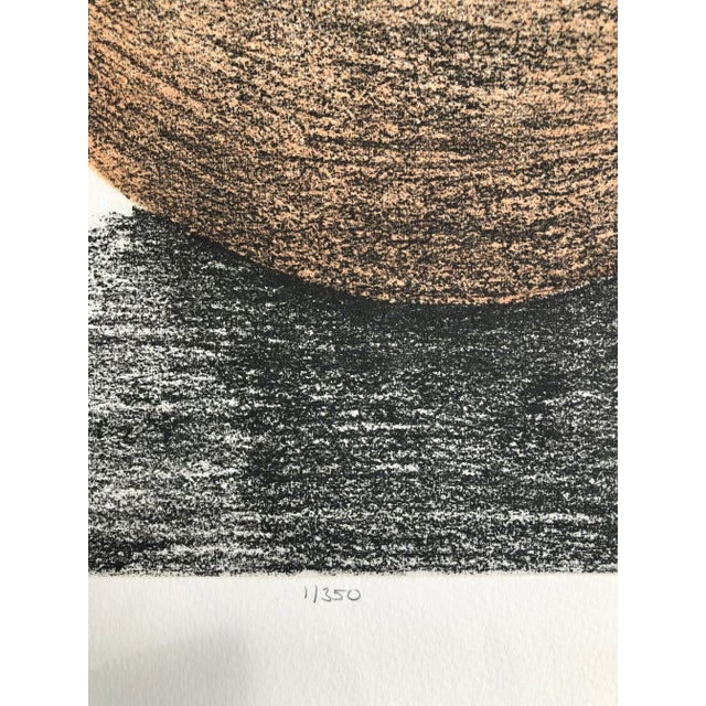 1980s Original 1984 “Shamrock Rising” Lithograph by Michele Perdue For Sale - Image 5 of 7