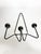 Coat Rack with Black Balls, France, 1960s For Sale - Image 4 of 12